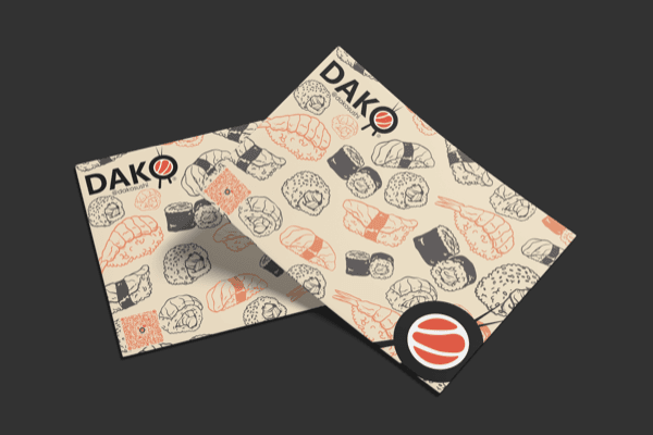 DAKO Sushi Branding